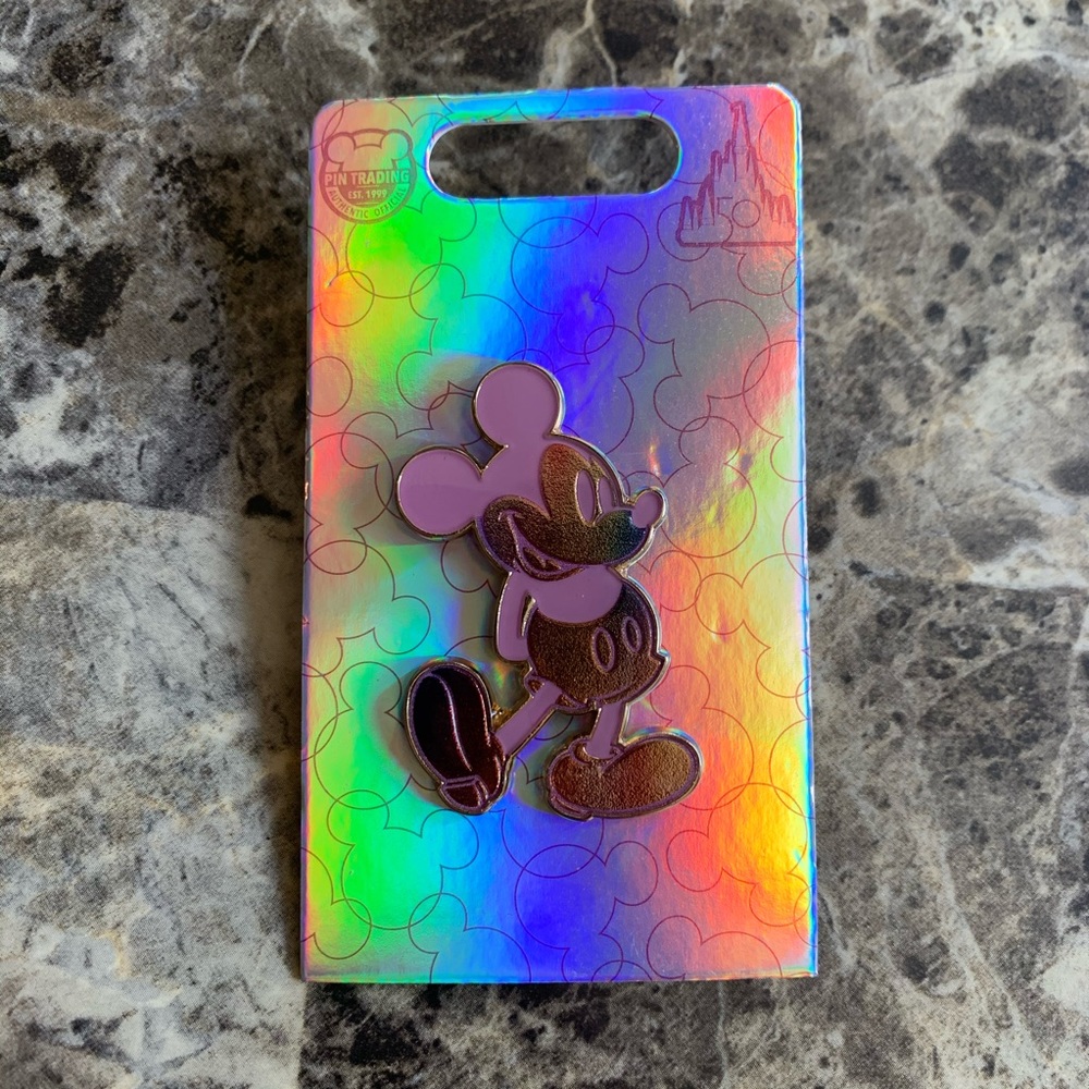 Disney Mickey Mouse 50th anniversary EARidescent pin